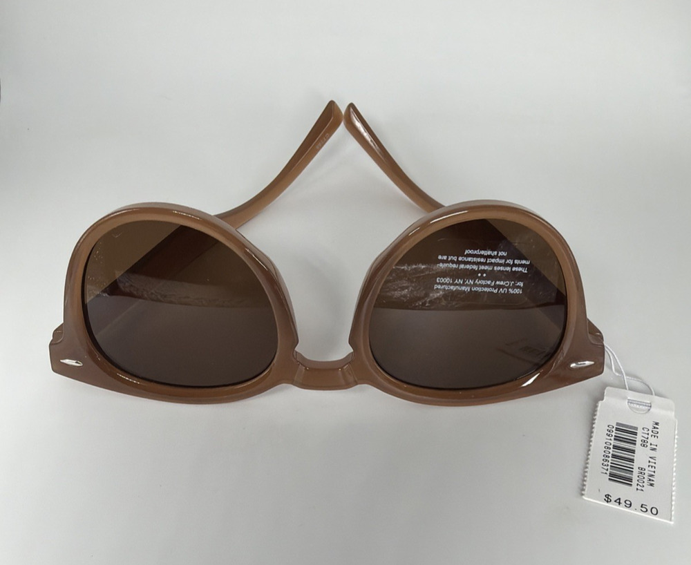 J Crew Round Frame Sunglasses Dusty Taupe Women’s One Size